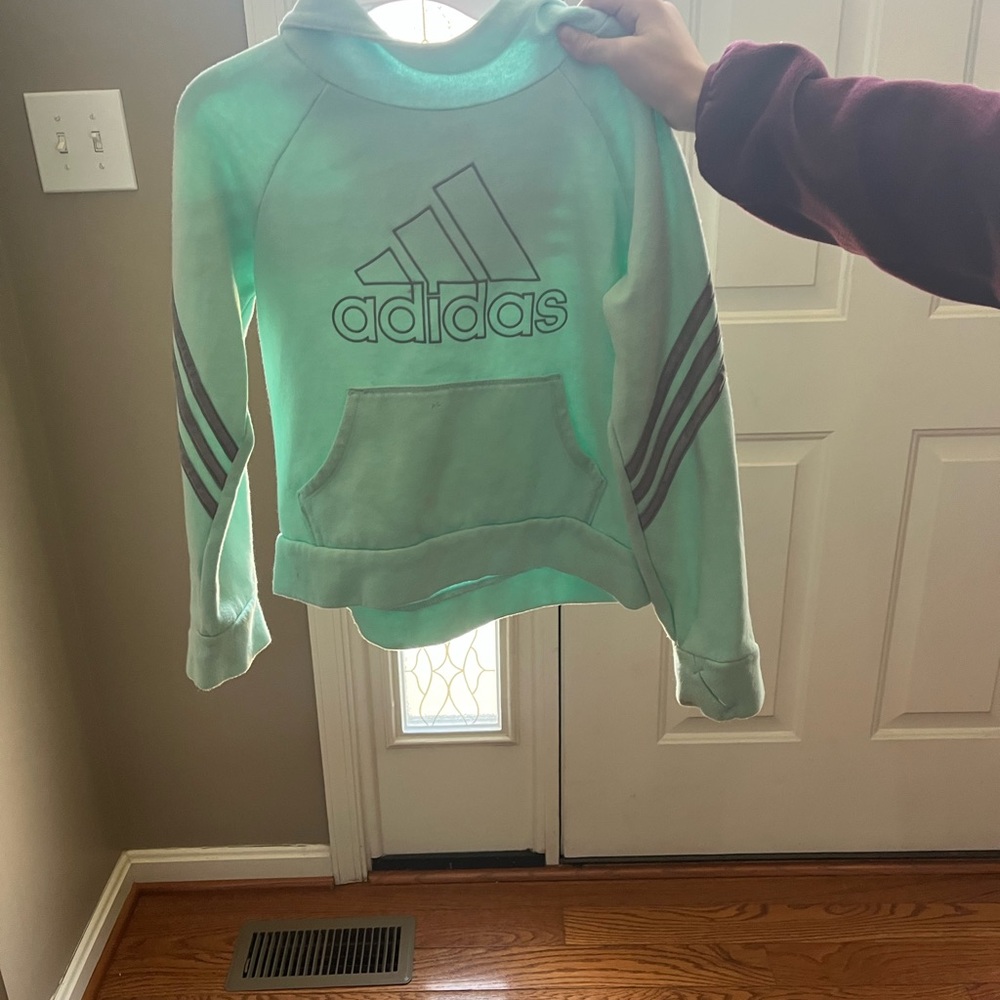 Child Adidas Sweat Suit size 8